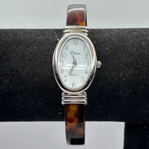 Silver & Brown Eikon Watch